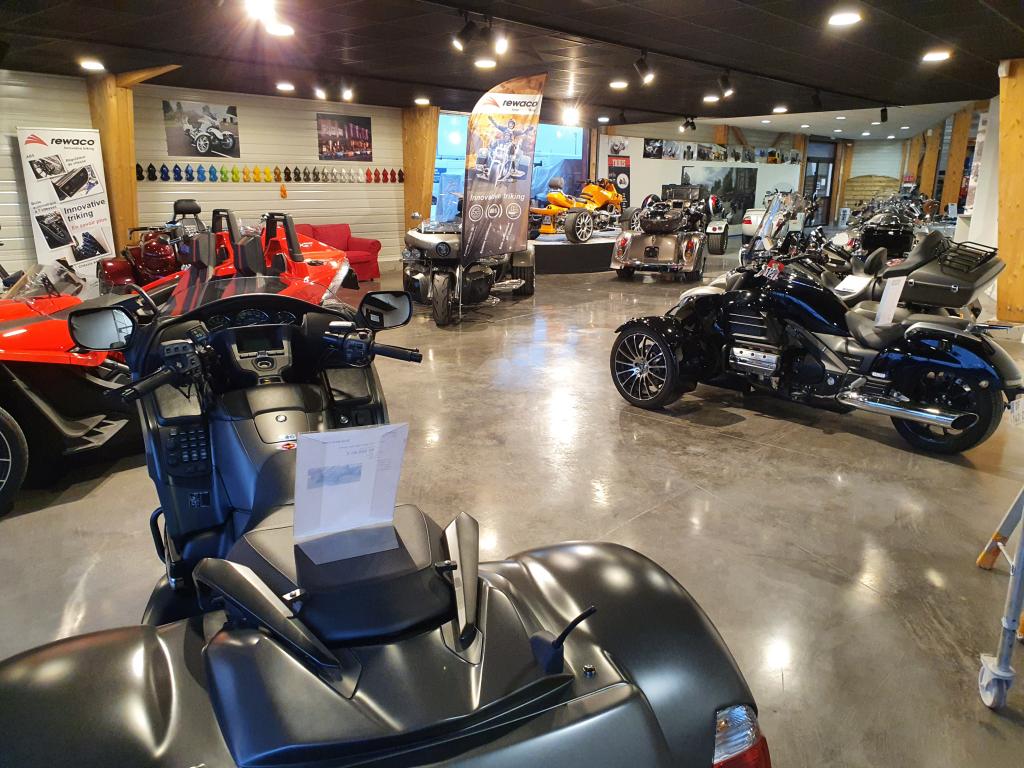 Découvrez notre Showroom Trike